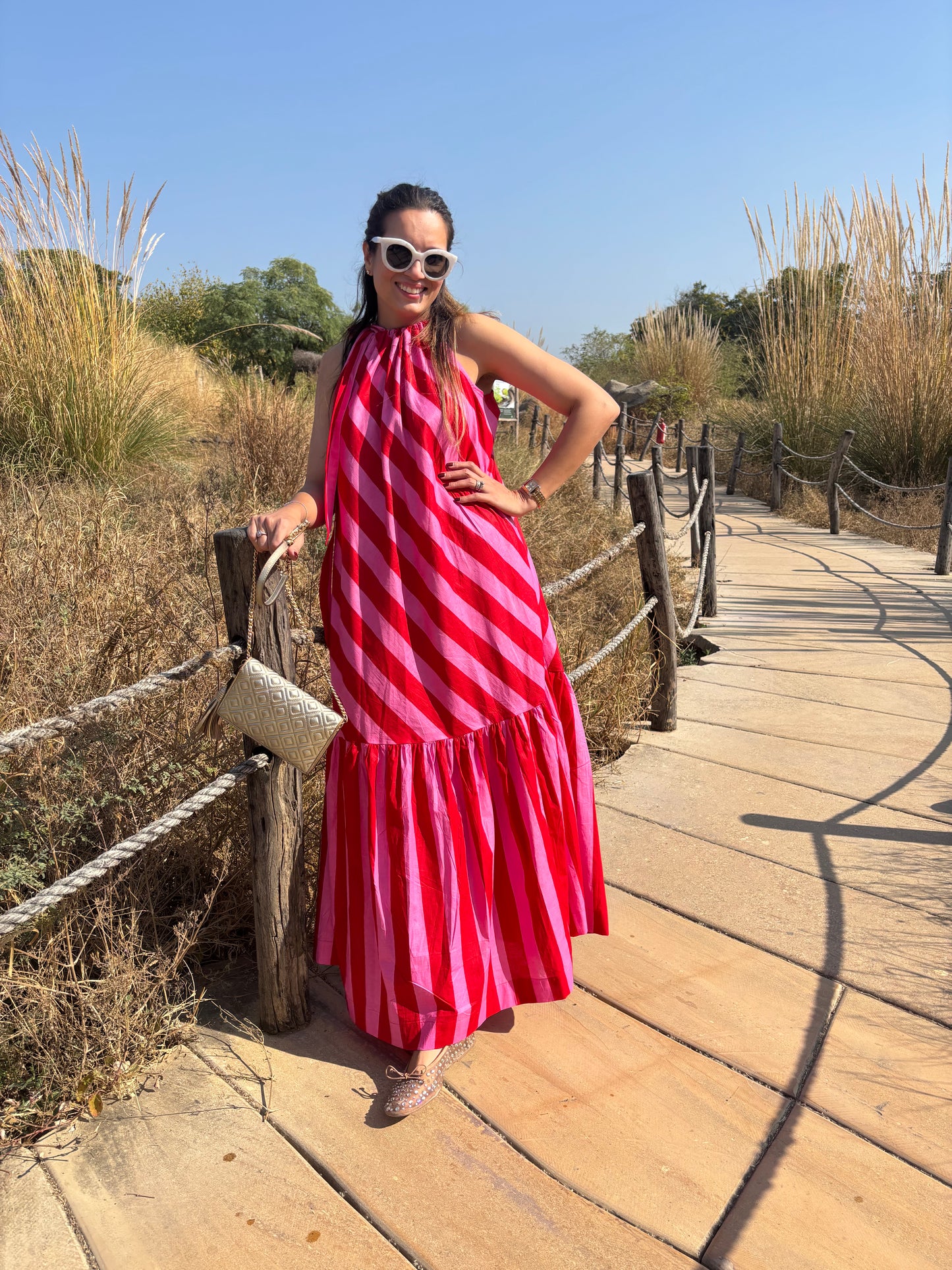 Athena Stripes Maxi