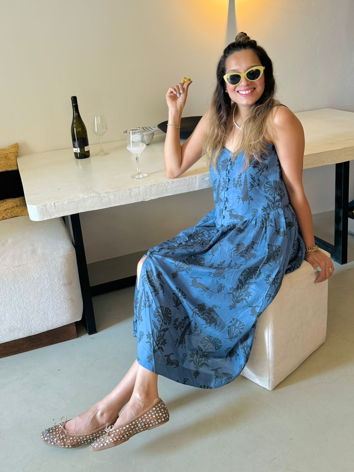 Aether Blue Dress