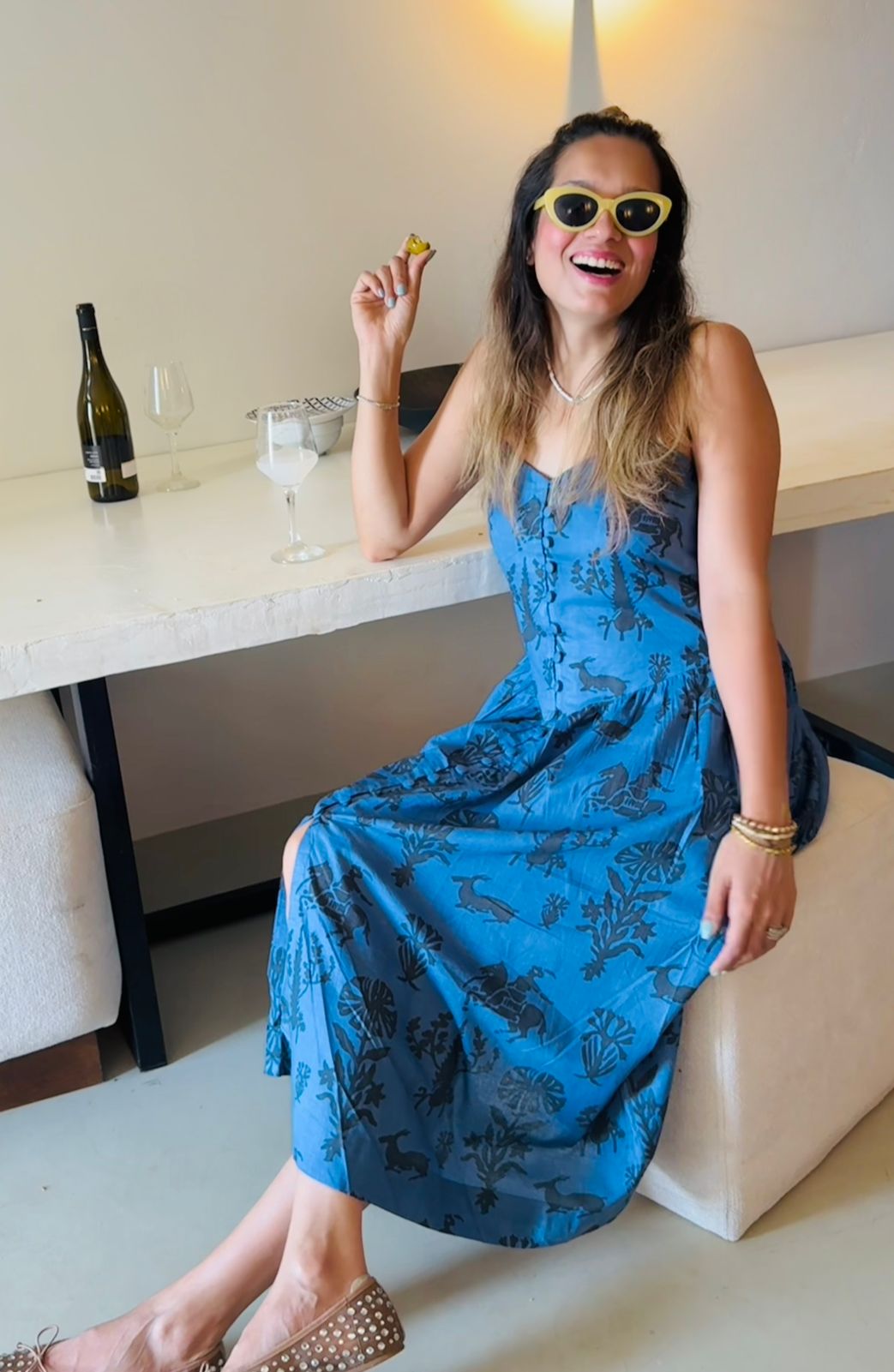 Aether Blue Dress