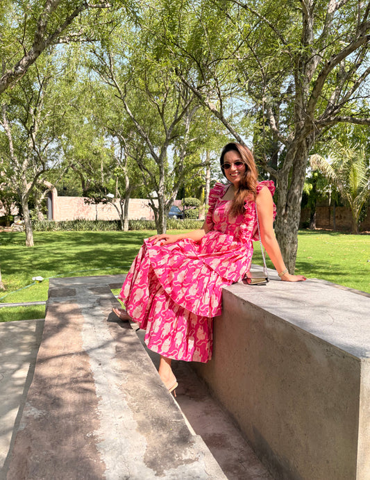 Rosé Whimsy Maxi