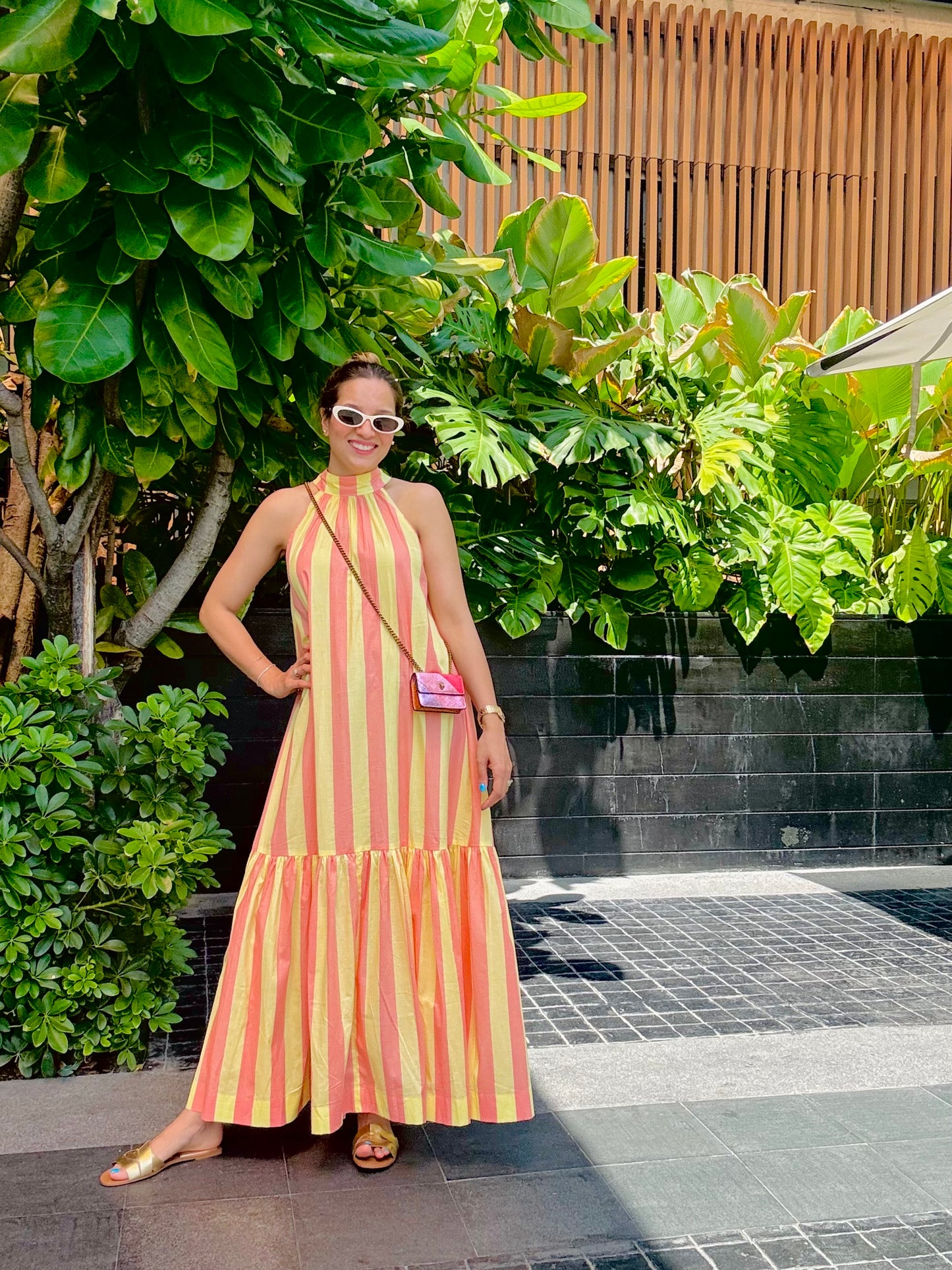 Marbella Stripe maxi
